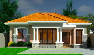 3-Bedroom Modern House Plan