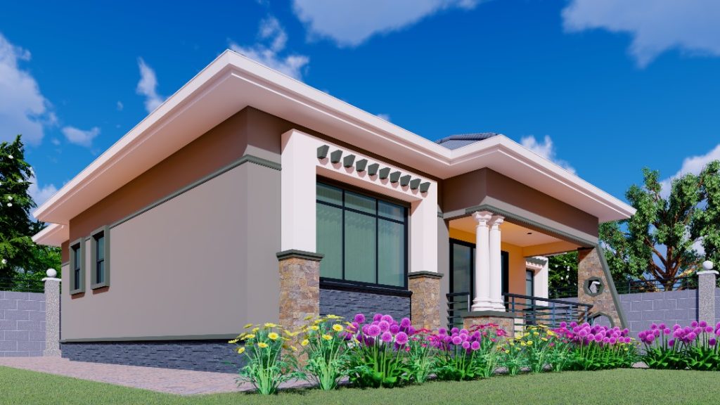 Modern Comoros house plan design by Smeaton Constructions