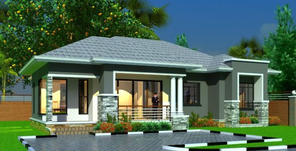 3 Bedroom Luxury House Plan - Image 3