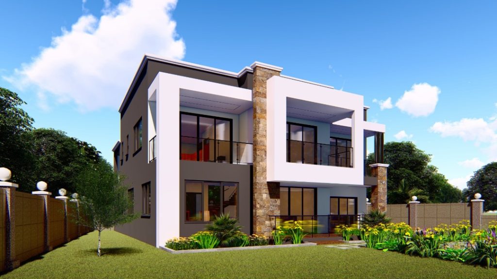 Modern and affordable house plans in Iran by Smeaton Constructions