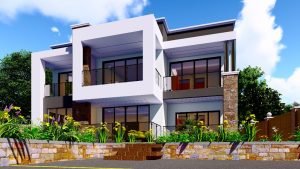 4-Bedroom Double-Storey House Plan