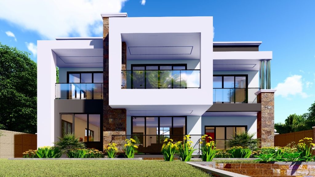 Modern house plans in Saudi Arabia by Smeaton Constructions