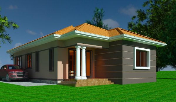 Spacious 4-bedroom luxury house plan design Uganda PDF