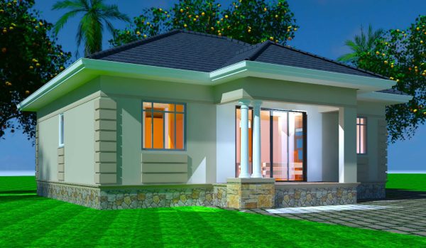 Practical 4-bedroom family home design Uganda PDF