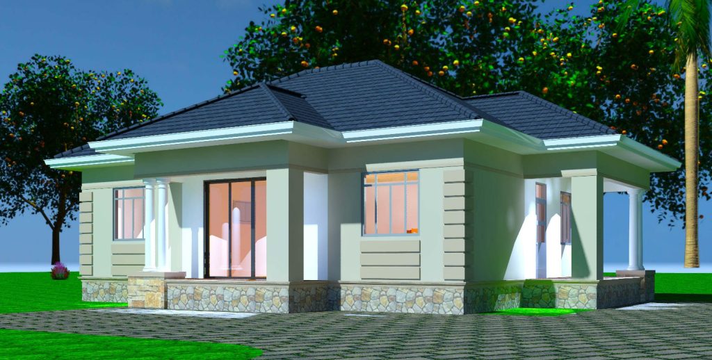 Practical 4-bedroom family home design Uganda PDF