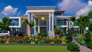 5-Bedroom Double-Storey House Plan