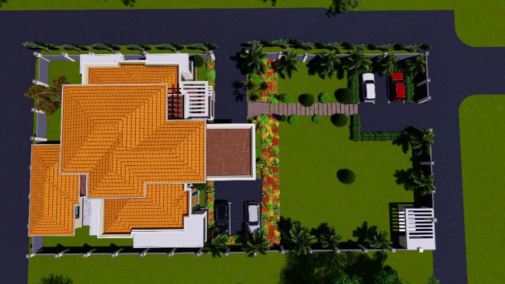 Modern house plan design in Tunisia by Smeaton Constructions