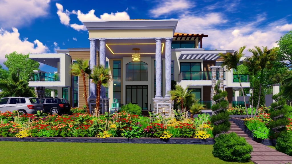 House plan designs in Ivory Coast by Smeaton Constructions