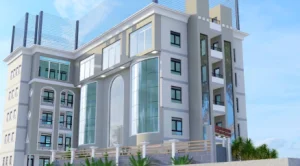 Modern School Building Plan (6-Storey)