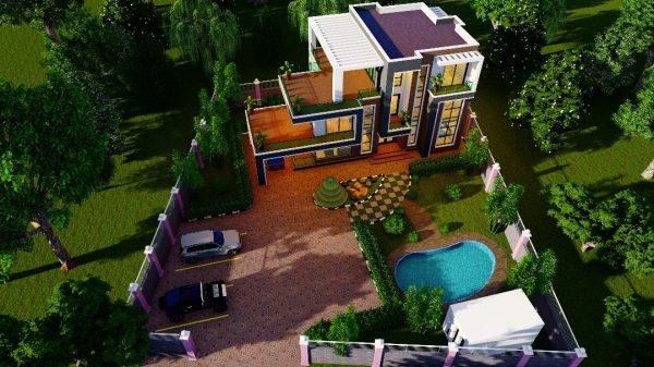 Proposed 4-Bedroom Double-Storey House Plan - Image 5
