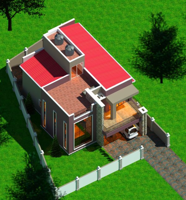 Double-Storey House Plan