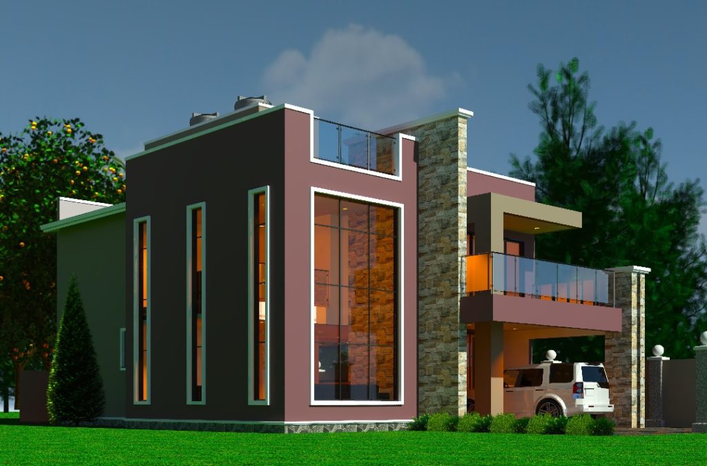 Modern Moroccan house plan design by Smeaton Constructions