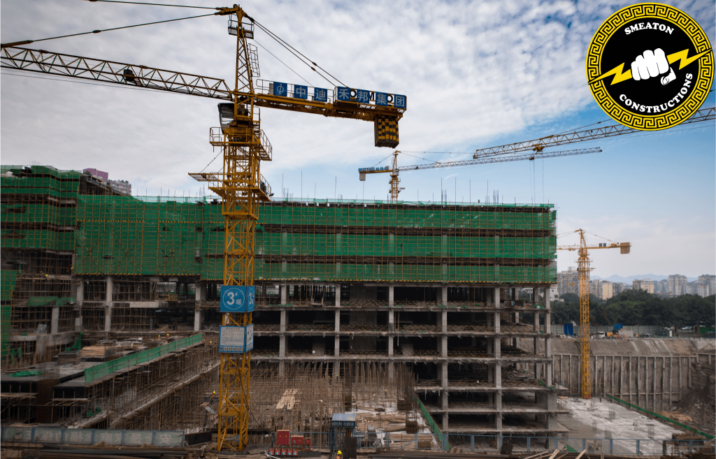 Construction companies - Smeaton Constructions building site with modern projects