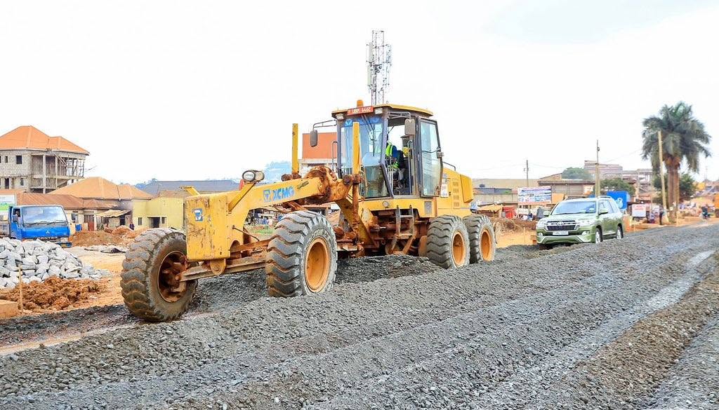 Salaama Road Upgrade project in Kampala under Kampala City Roads Rehabilitation Project