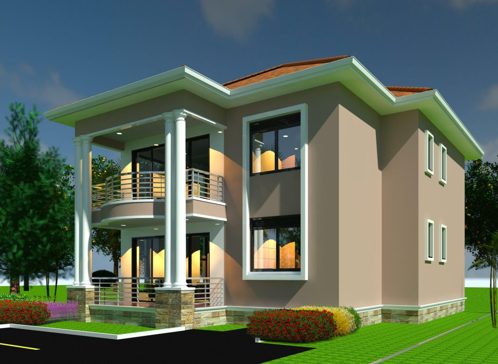 Modern house design in Equatorial Guinea by Smeaton Constructions