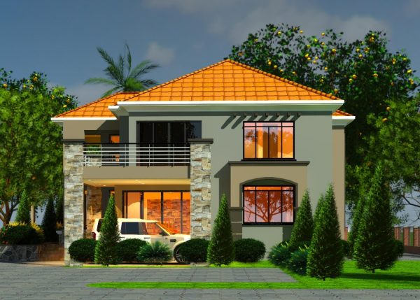 4-Bedroom Double-Storey House Plan - Image 2