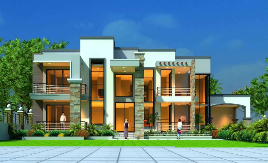 Modern house plans for Jordan by Smeaton Constructions