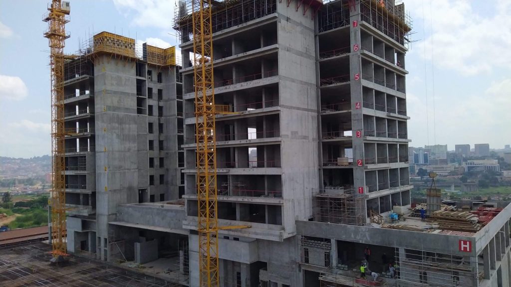 Modern housing development in Gulu District by Smeaton Constructions