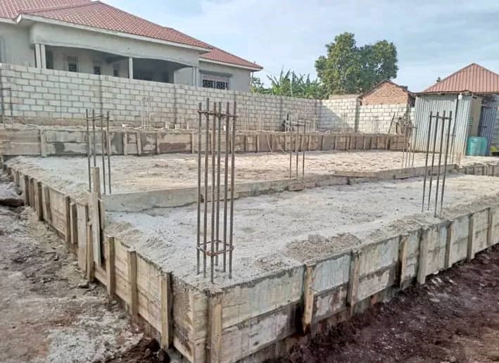 Modern affordable home built in Mukono District by Smeaton Constructions