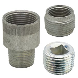 Galvanized Steel Pipe Thread Adapter & Reducer Bushing