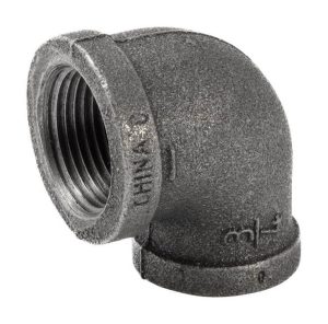 Galvanized Malleable Iron 90° Elbow – Female Threaded (1/2”–2”)
