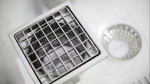 Stainless Steel Floor Drain – Square Anti-Clog Grate (4”–6”)