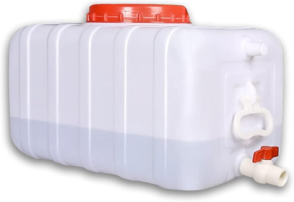 Horizontal Rectangular Plastic Water Tank – Low Profile HDPE