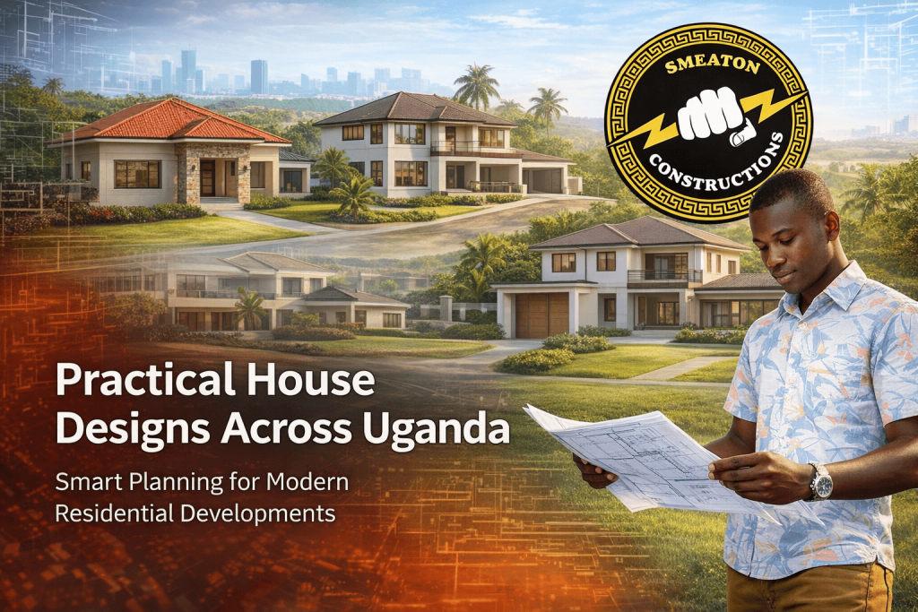 practical house designs for residential developments in Uganda