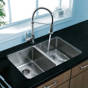 Double Bowl Stainless Steel Kitchen Sink – Heavy Duty