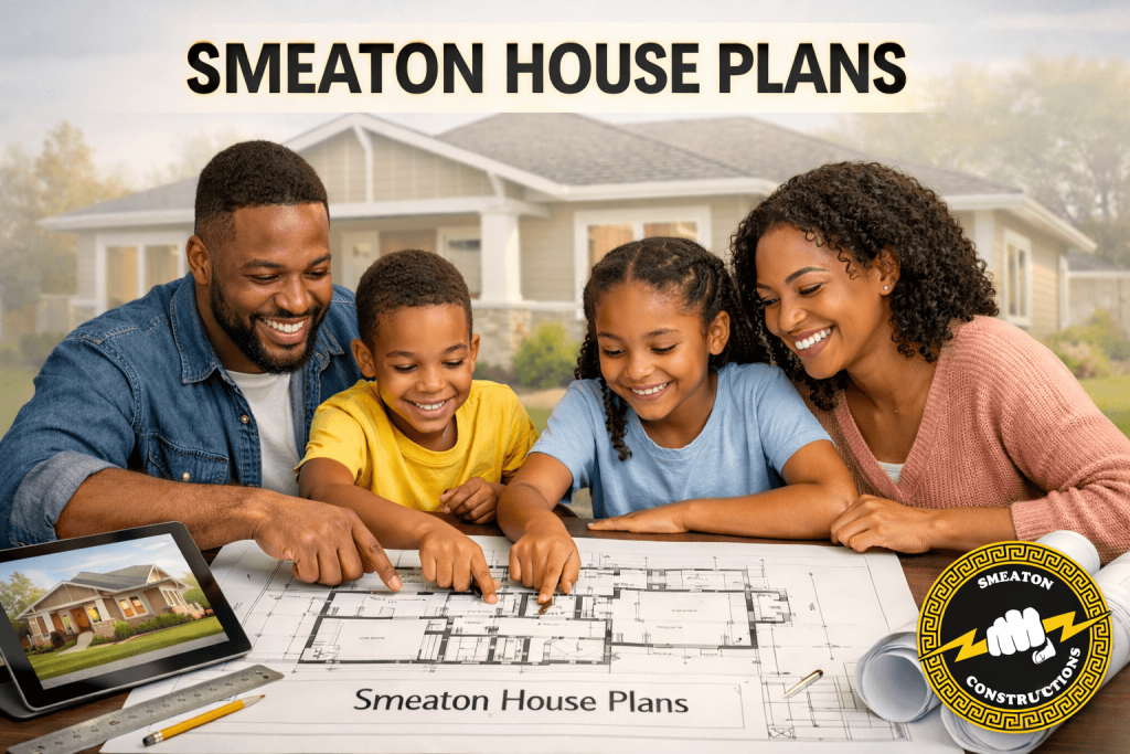Modern family house built using Smeaton house plans in Uganda