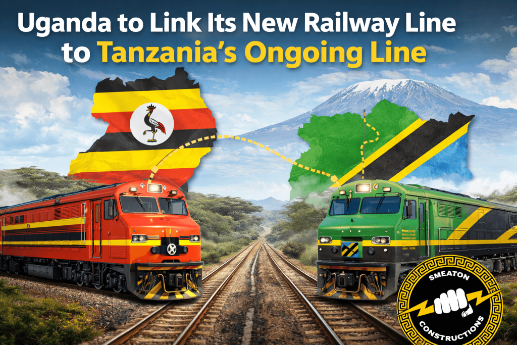 Uganda linking new railway line to Tanzania railway under construction