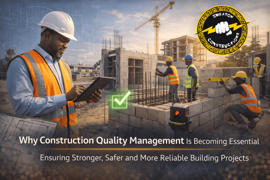 construction quality management in modern building projects in Uganda