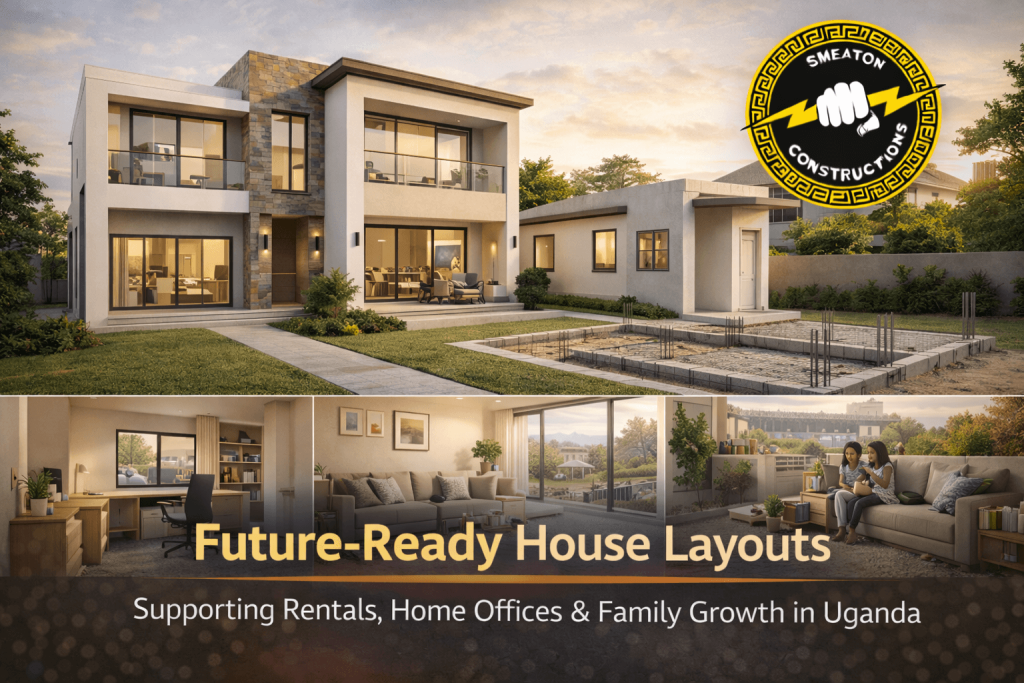 future ready house layouts supporting rentals home offices and family growth in Uganda