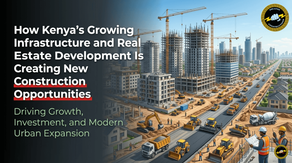 Infrastructure and real estate construction projects in Kenya