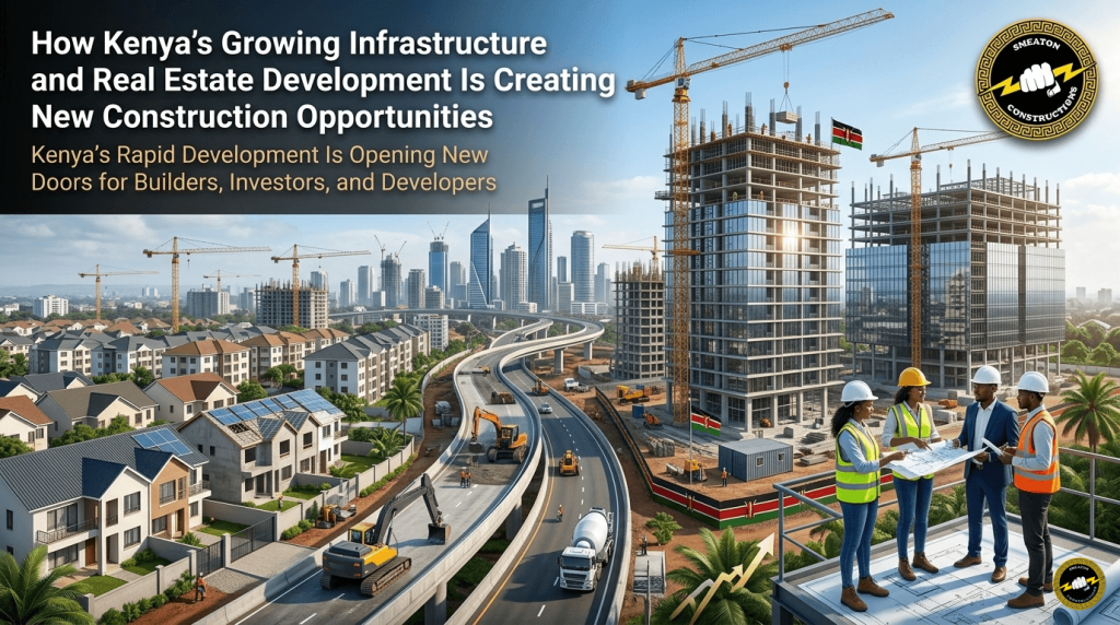 Kenya infrastructure and real estate development construction opportunities