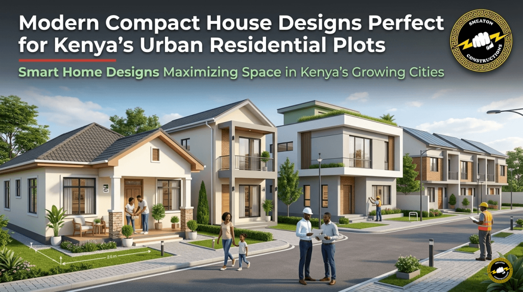 mordan compact house designs for kenya urban plots in kenya