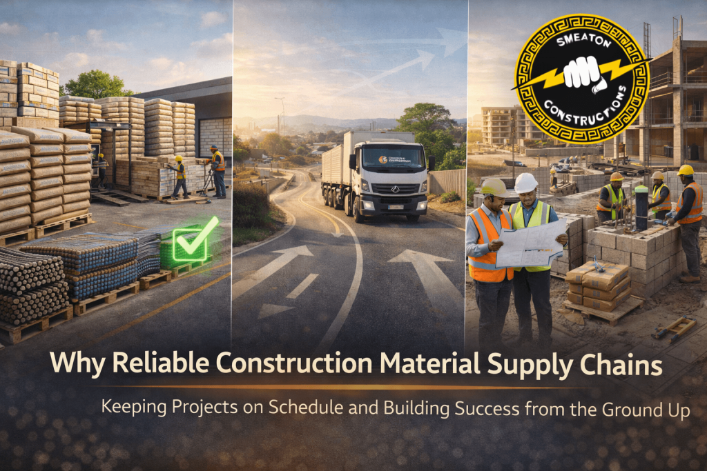 reliable construction material supply chains for successful building projects in Uganda
