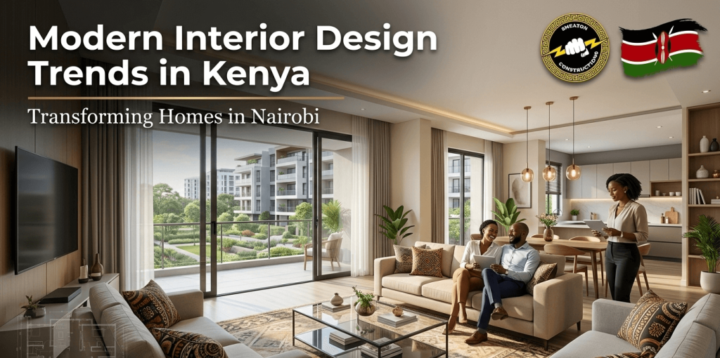 modern interior design trends transforming homes in Nairobi Kenya