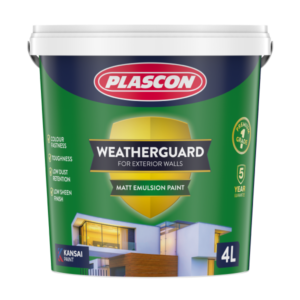 Plascon Weatherguard – 4L (White)