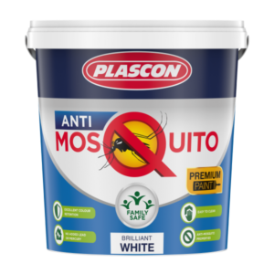 Plascon Anti-Mosquito Paint – 4L (Brilliant White)