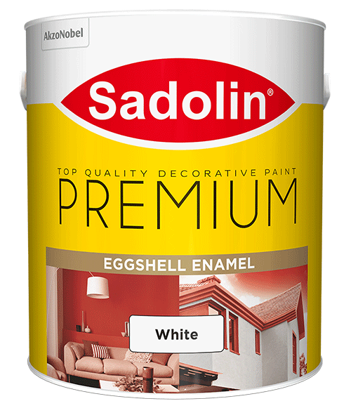 Sadolin Premium Eggshell Enamel – White (20L)