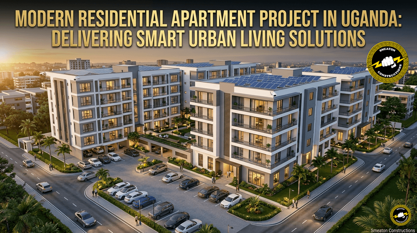 Modern Apartment Project in Uganda for Smart Urban Living
