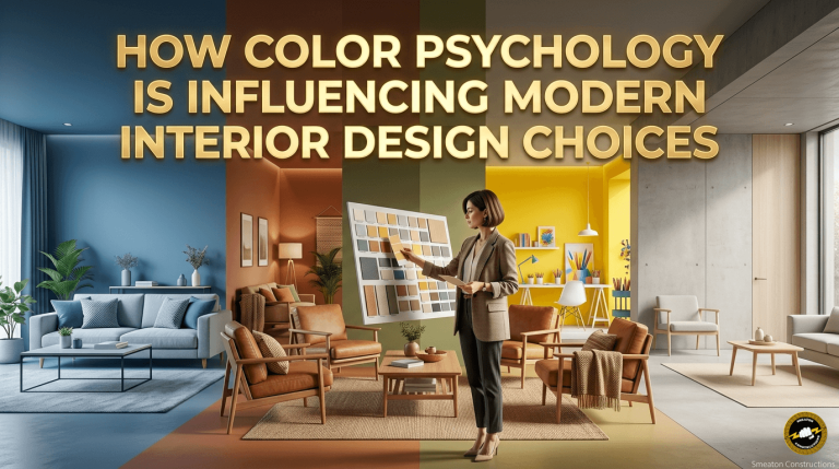 How Color Psychology Is Influencing Modern Interior Design