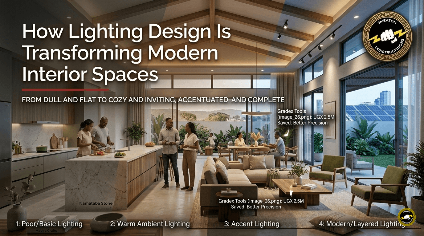 How Lighting Design Transforms Modern Interior Spaces