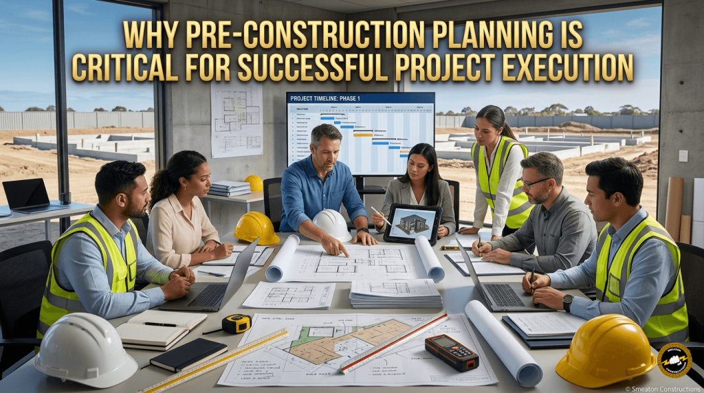 pre construction planning