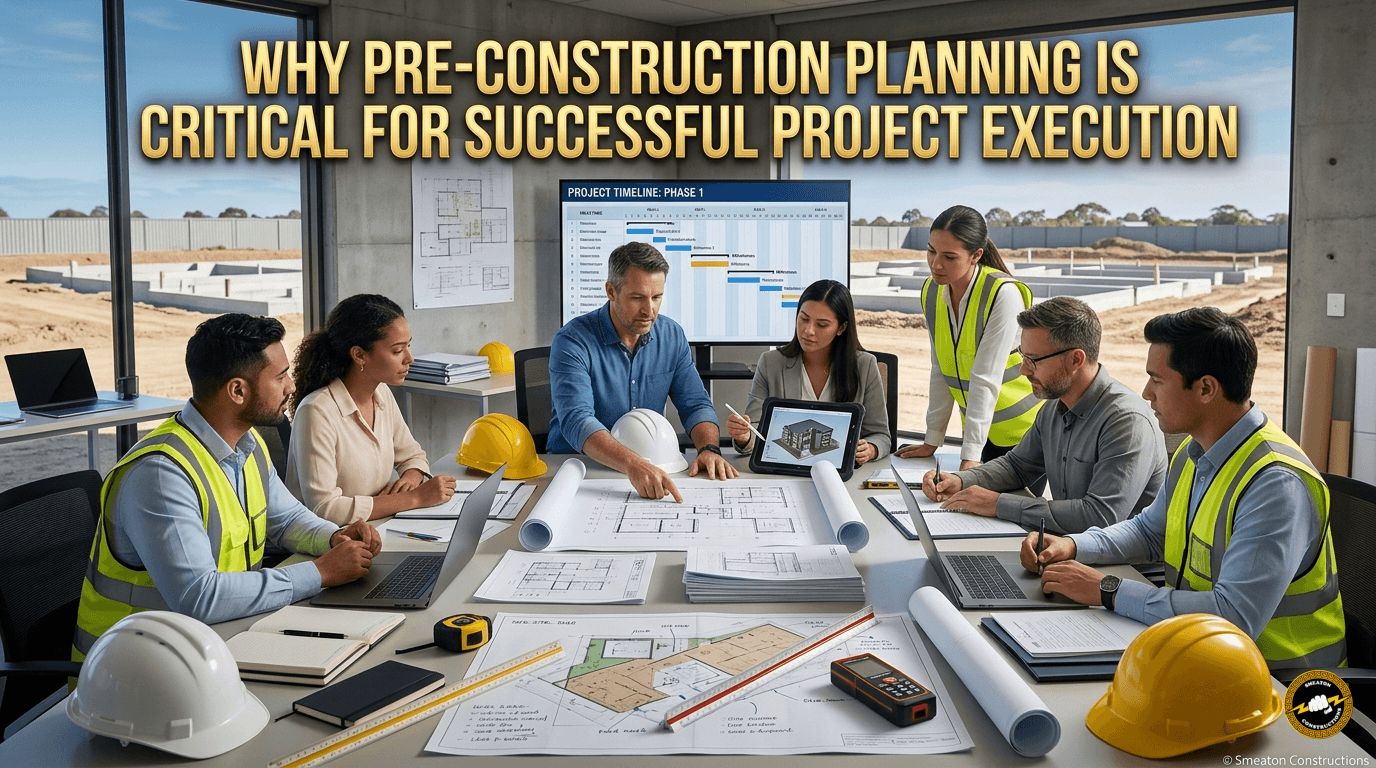Why Pre-Construction Planning Is Critical for Project Success