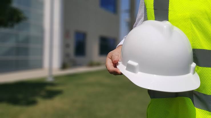 Construction workers and professionals developing skills in Uganda