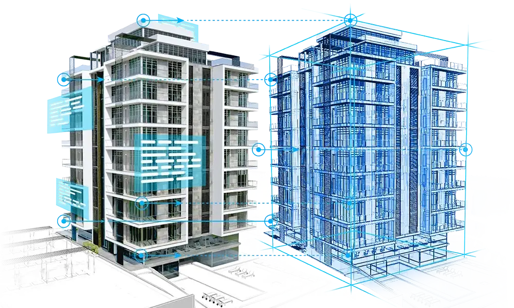 Digital twin technology and virtual building model for construction in Uganda