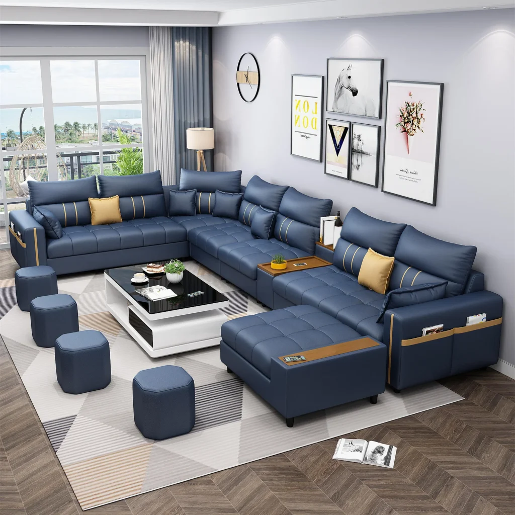 Sustainable modern interior design for a home in Uganda